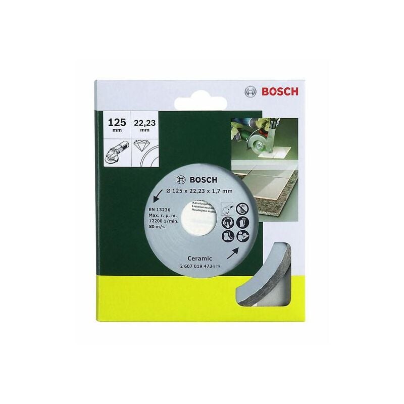 foto del prodotto bosch disco diamantato per piastrellediam 125