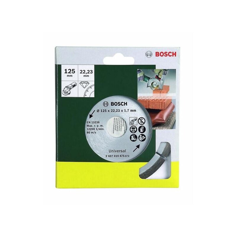 foto del prodotto bosch disco diamantato universale diam125