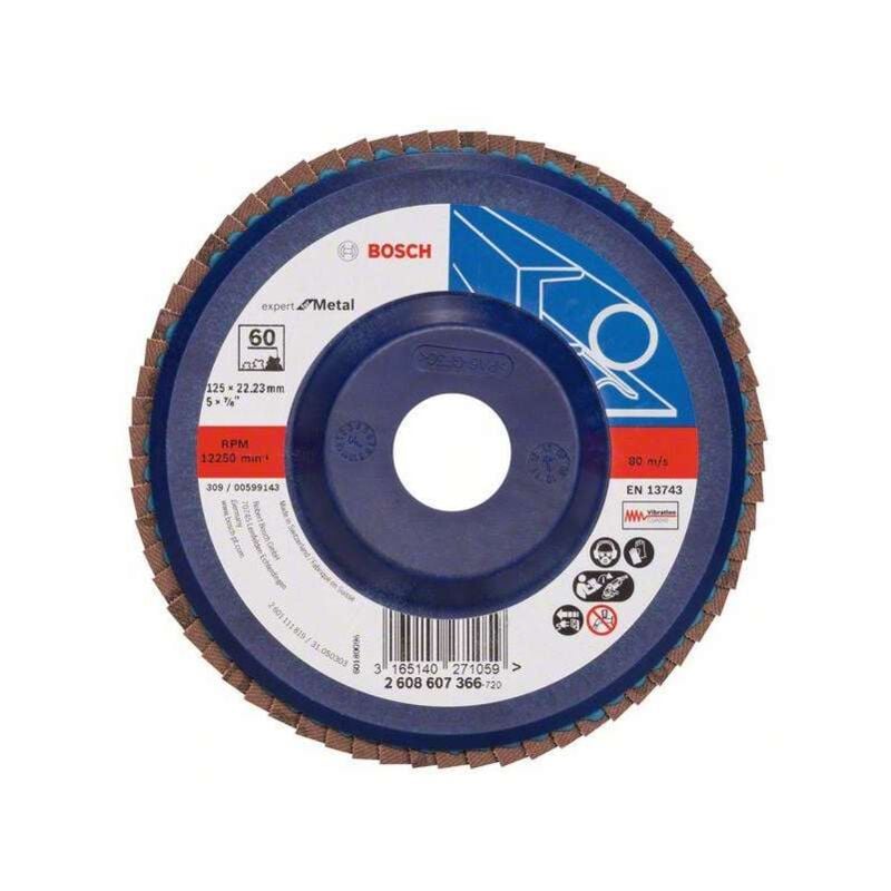 foto del prodotto bosch disco lamellare expert for metal diritto g80 diam 115 mm