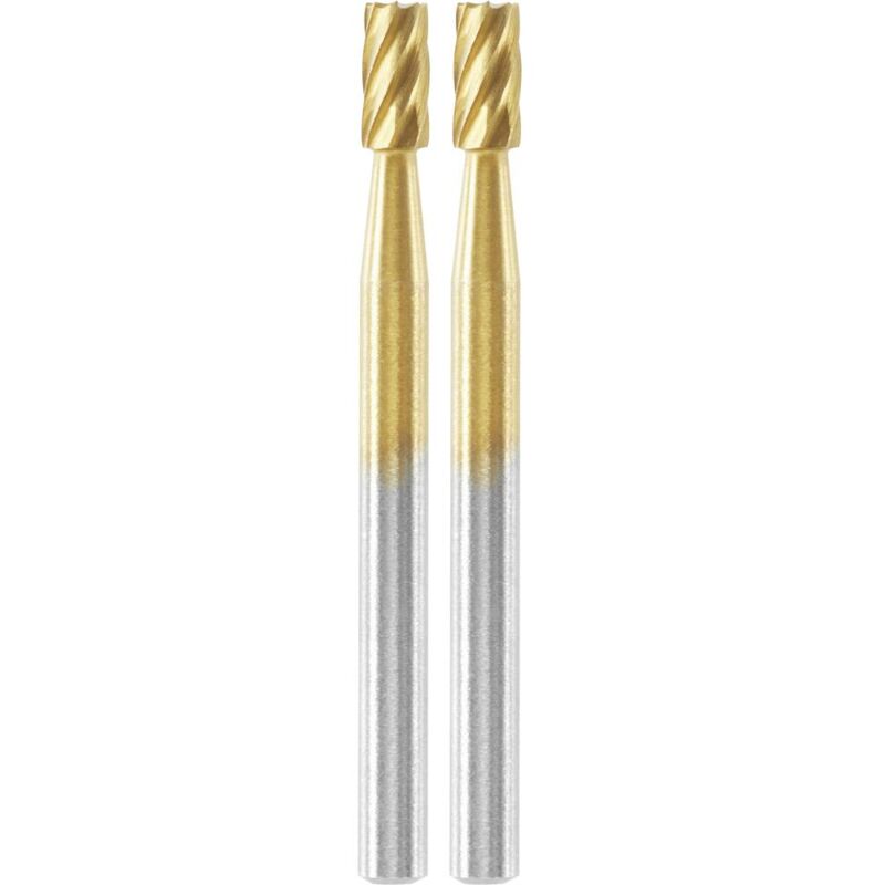 foto del prodotto bosch dremel 26150194dm dremel 194 max coltello per fresatura ad alta velocit gambo 3.2 mm 2 pz.