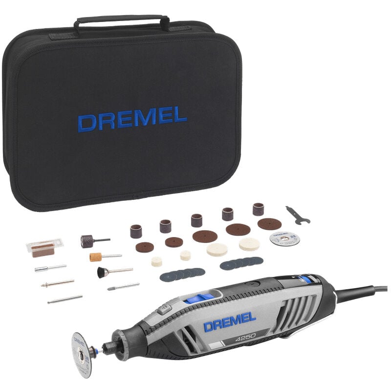foto del prodotto bosch dremel 4250 ja trapano fresatore con kit 35 accessori