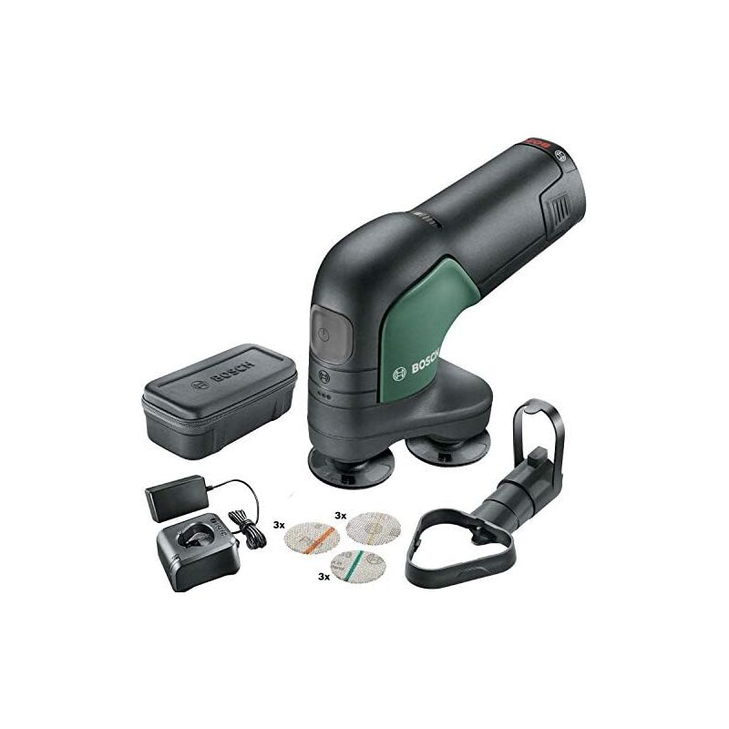 foto del prodotto bosch easycurvsander 12 1800 rpm nero, verde