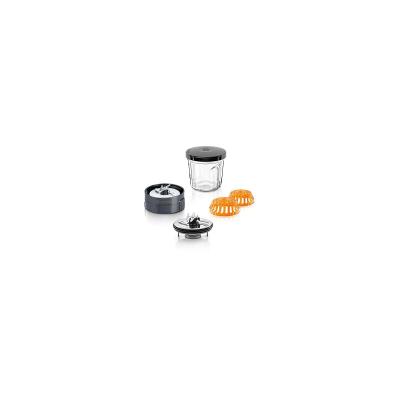 foto del prodotto bosch electromegal e muv45xcg1 kit 3 in 1 smerigliatore chopper stoccaggio
