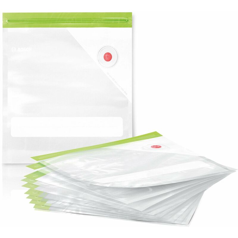 foto del prodotto bosch elettrodomestici mszv0fb1 sacchetti per sottovuoto, 1.2 litri, plastica