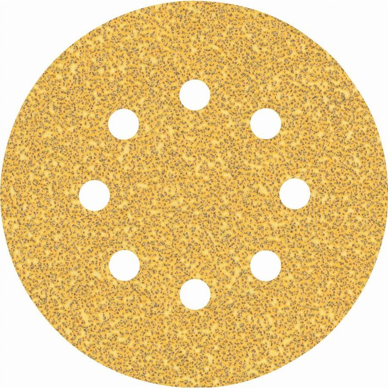 foto del prodotto bosch expert c470 foglio abrasivo per levigatrice eccentrica forata grana 60 125 mm 5 pezzi 2608900804