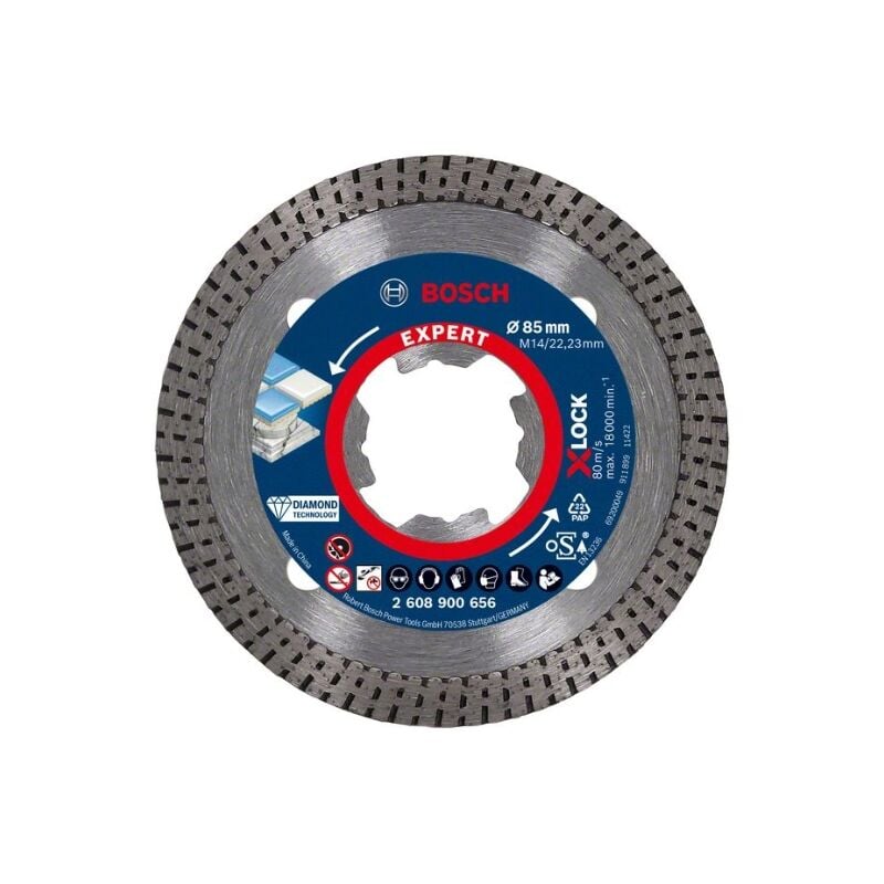 foto del prodotto bosch expert hardceramic x lock lama de sega circolare 8,5 cm 1 pezzo i 