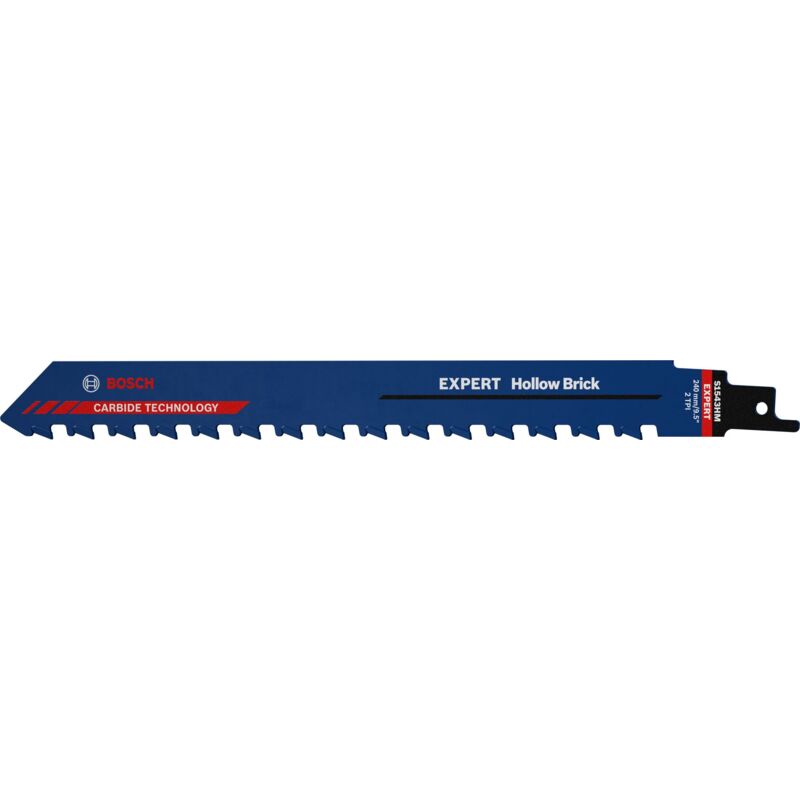 foto del prodotto bosch expert hollow brick s 1543 lama da taglio tct, 10 pezzi