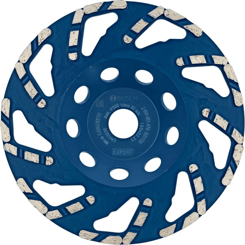 foto del prodotto bosch expert mola a tazza diamantata per calcestruzzo, 180 x 22,23 x 4,5 mm