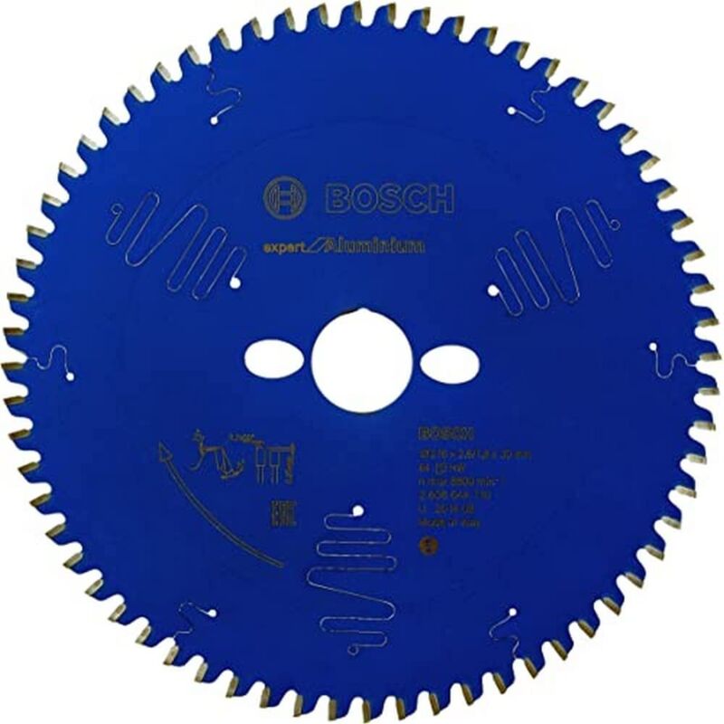 foto del prodotto bosch expert per lama per sega circolare in alluminio 30mm 216 x 30 x 2,6 mm, 64 2 608 644 110