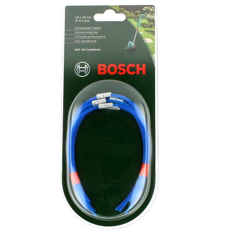 foto del prodotto bosch filo ad alte prestazioni per 10 30cm 2,4mm per tagliabordi