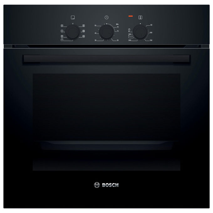 foto del prodotto bosch forno da incasso hbf011ba2 nero con aria calda 3d 60x60 cm