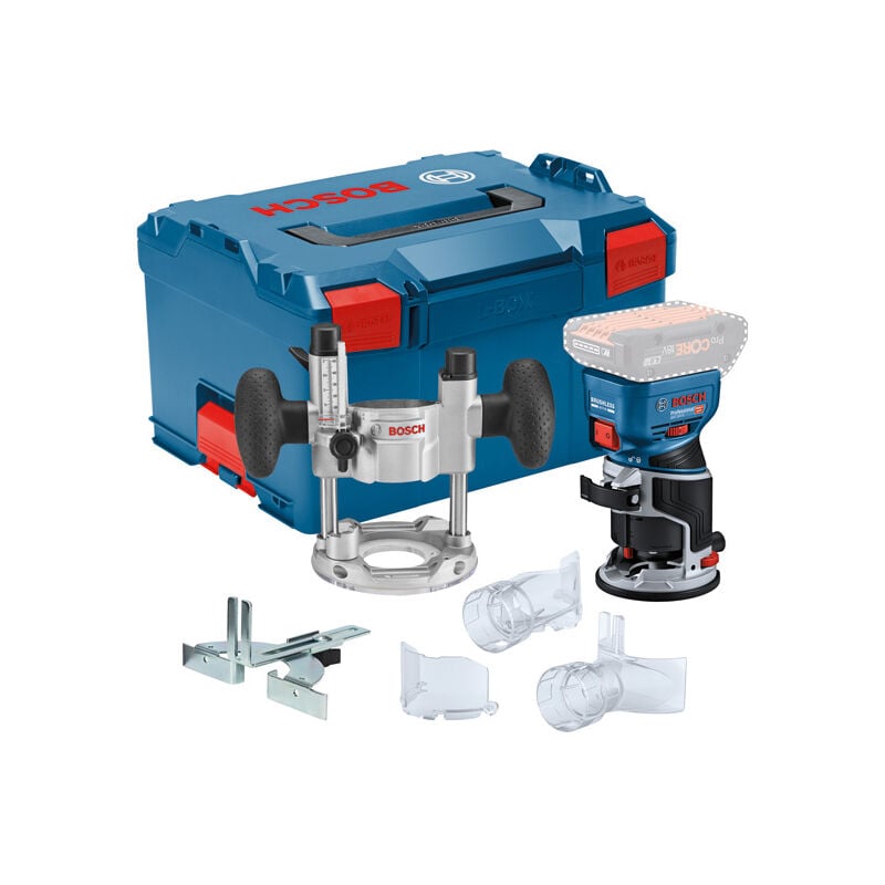 foto del prodotto bosch fresatrice per bordi a batteria gkf 18v 8 con unit di immersione, senza batteria e caricabatterie in l boxx 238