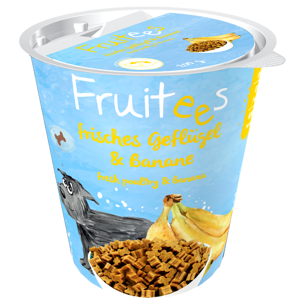 foto del prodotto bosch fruitees (semi-umidi) snack per cani - 200 g pollame &amp; banana