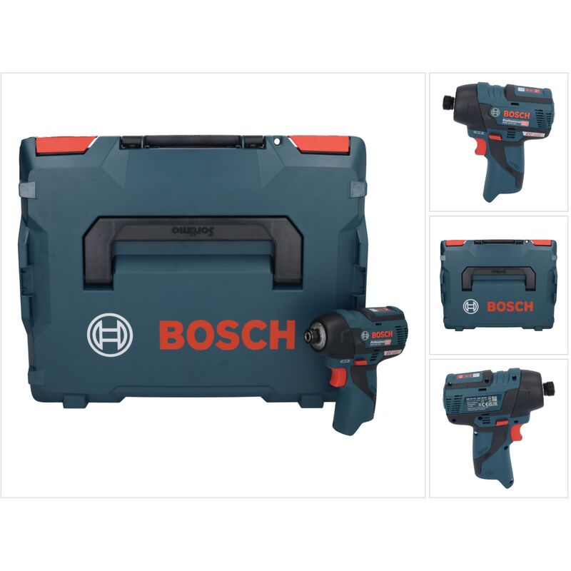 foto del prodotto bosch gdr 12v 110 professional 12v avvitatore ad impulsi a batteria con attacco esagonale 1 4 in valigetta l boxx senza batteria, senza