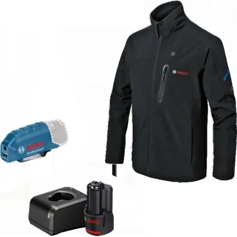 foto del prodotto bosch ghj 12 18v xa kit giacca termica a batteria m
