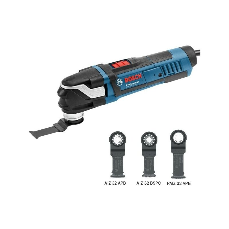 foto del prodotto bosch gop starlockplus levigatrice 3 accessori in l boxx 0601231004