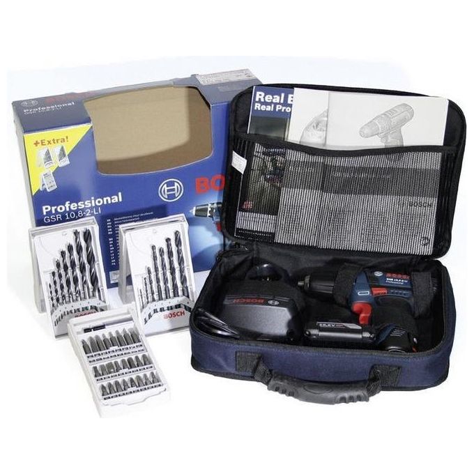 foto del prodotto bosch gsr 10.8-2-li 950 g nero, blu