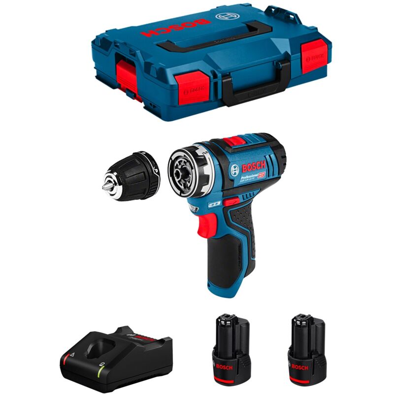 foto del prodotto bosch gsr 12v 15 fc trapano avvitatore 2,0 ah