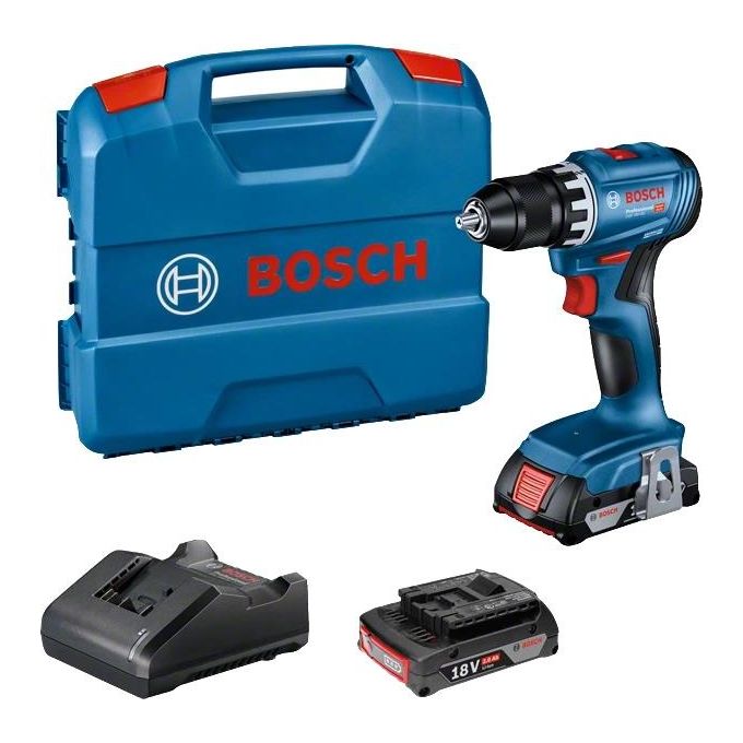 foto del prodotto bosch gsr 18v-45 1900 giri min 900 g nero, blu, rosso