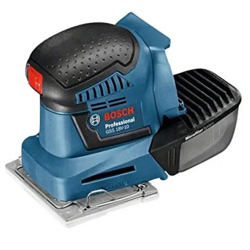 foto del prodotto bosch gss 18v 10 levigatrice orbitale a batteria.. 3165140871662