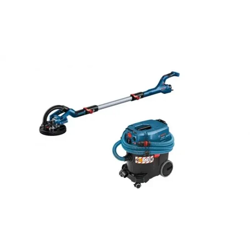 foto del prodotto bosch gtr 55 225 gas 35 m afc set levigatrice con aspiratore professionale