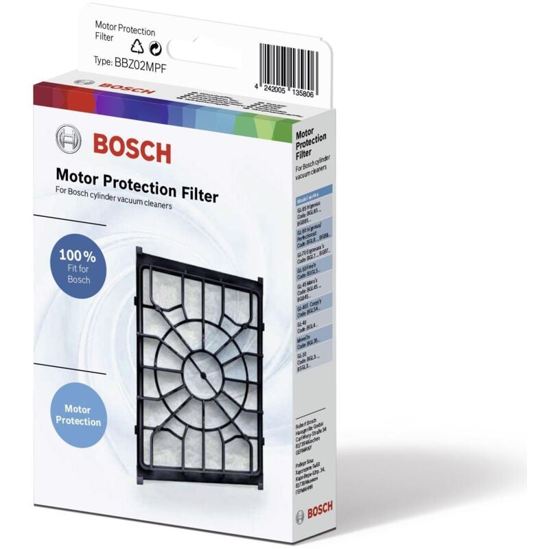 foto del prodotto bosch - haushalt bbz02mpf bbz02mpf filtro protezione motore