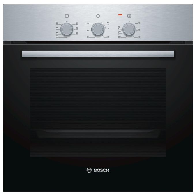 foto del prodotto bosch hbf011br0j serie 2 forno elettrico da incasso capacita 66 litri classe energetica a 4 programmi fast pre heating 60 cm acciaio inox