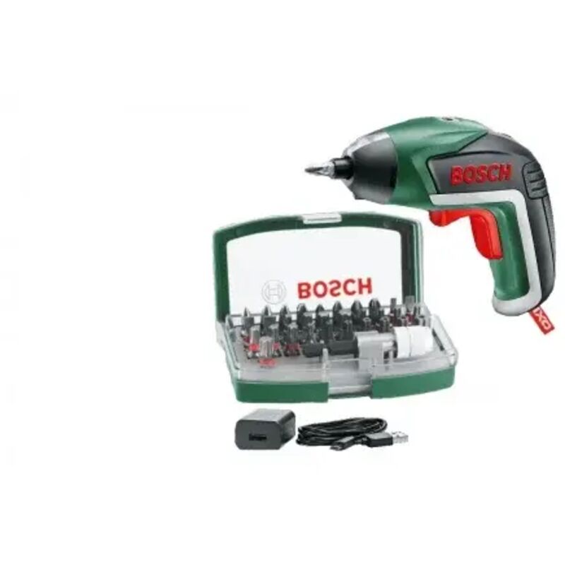 foto del prodotto bosch hobby ixo 5 avvitatore a batteria 3,6 v con set di inserti 32 pz.