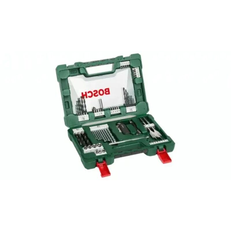foto del prodotto bosch hobby v line 68 pz. set di punte e bit con lama, asta magnetica e cacciavite angolare