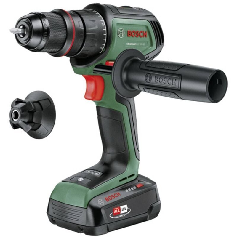 foto del prodotto bosch home and garden advanceddrill 18v 80 quicksnap 06039e2001 trapano avvitatore a batteria 18.0 v