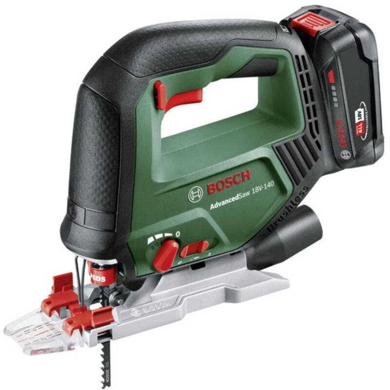 foto del prodotto bosch home and garden advancedsaw 18v 140 seghetto alternativo a batteria 0603013003