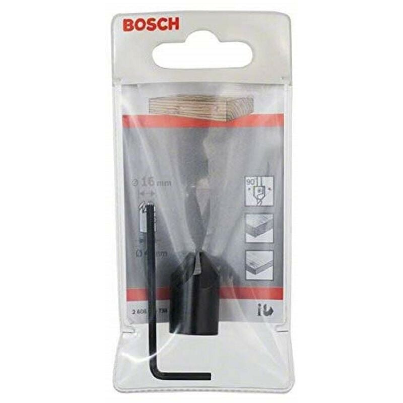 foto del prodotto bosch home and garden madera bit svasato 4 x 16, nero