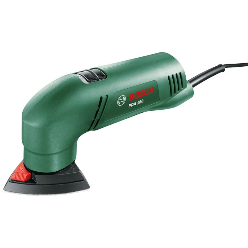 foto del prodotto bosch home and garden pda 180 levigatrice a delta, w, 240 v, blu rosso, 1.5 mm