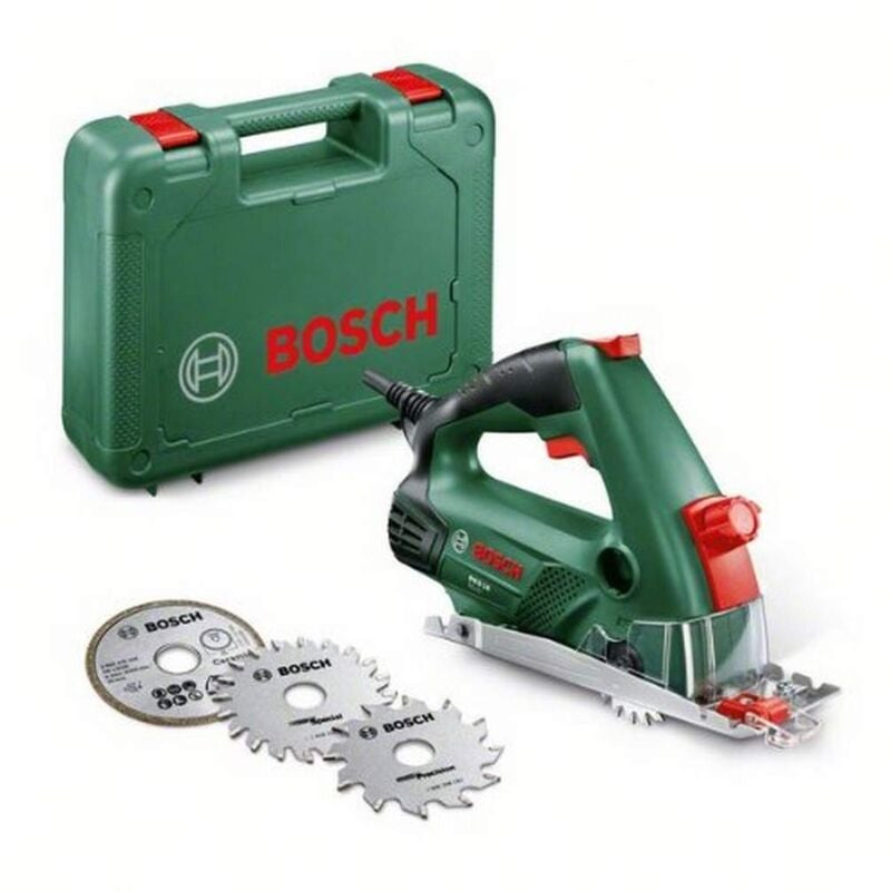 foto del prodotto bosch home and garden pks 16 multi mini sega circolare, verde