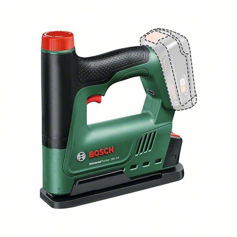 foto del prodotto bosch home and garden universaltacker 18v 14 06032a7001 graffettatrice a batteria