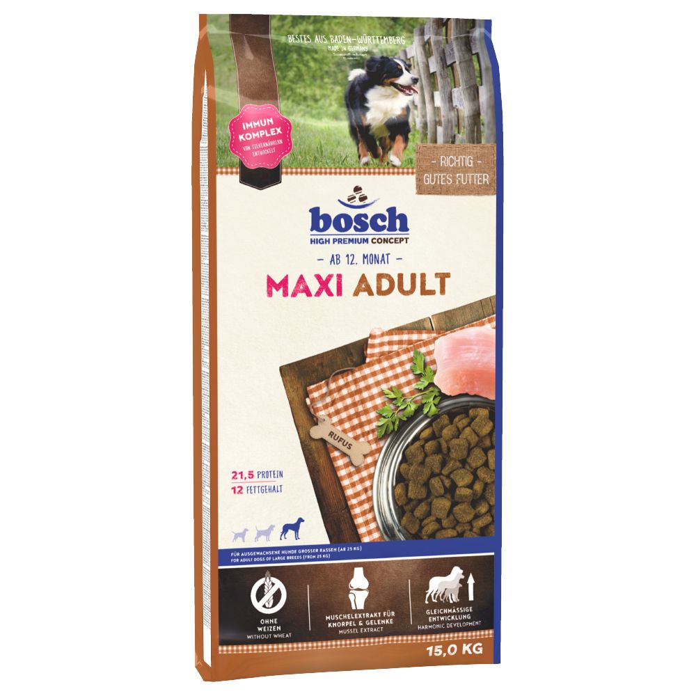 foto del prodotto bosch hpc adult maxi crocchette per cane 15 kg