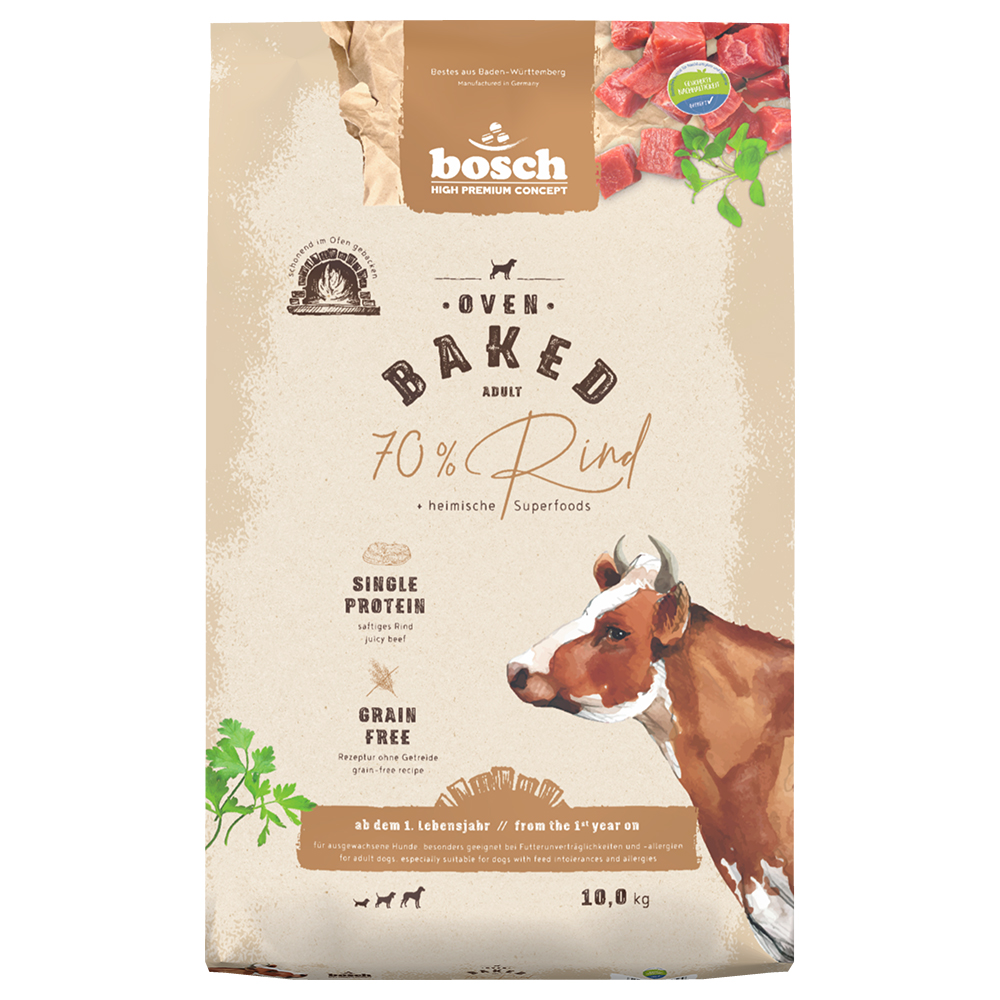 foto del prodotto bosch hpc oven baked manzo 10 kg
