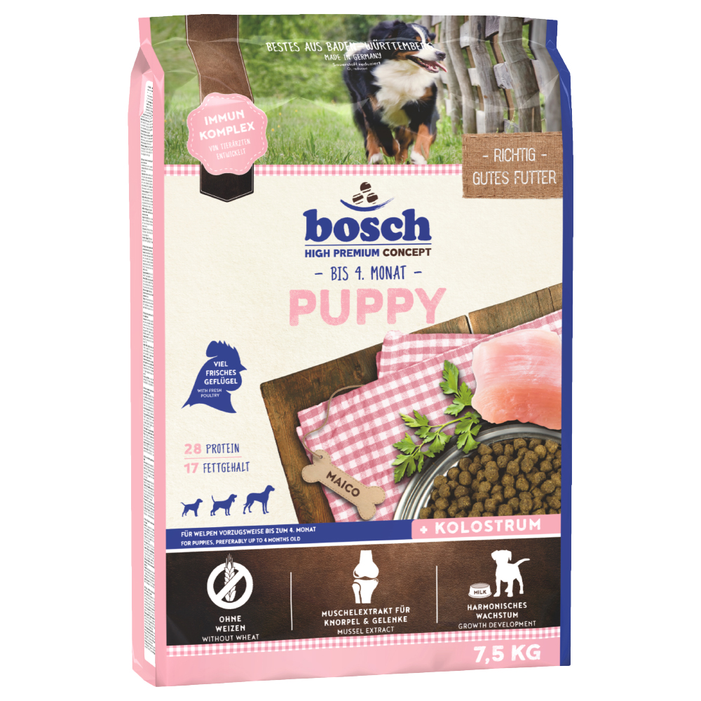 foto del prodotto bosch hpc puppy crocchette per cane 7,5 kg