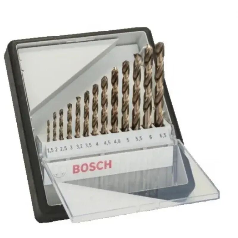 foto del prodotto bosch hss al cobalto probox set punte metallo 13 pz.