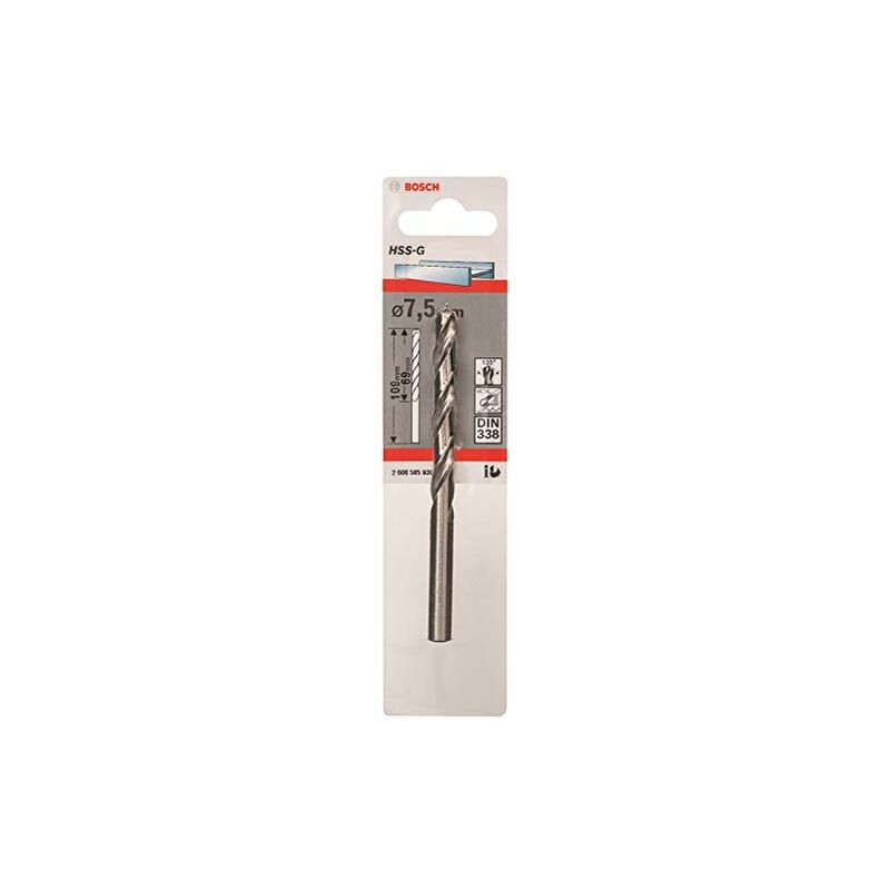 foto del prodotto bosch hss g din338 7,5 x 69 x 109