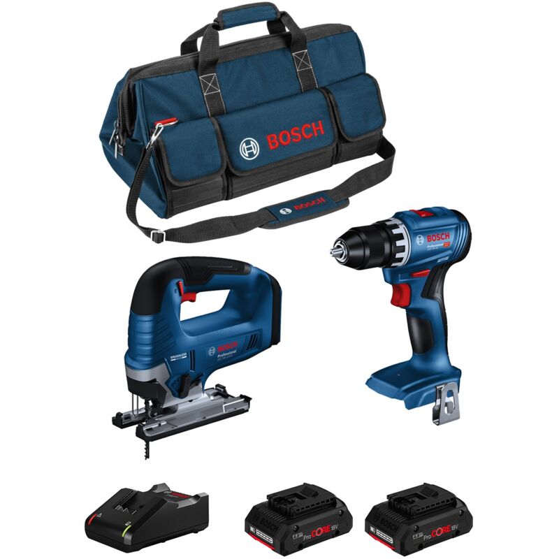 foto del prodotto bosch kit bk2024bag gsb 18v 45 gst 18v 125 b 2 x 4,0 ah procore gal18v 40 hdbag 