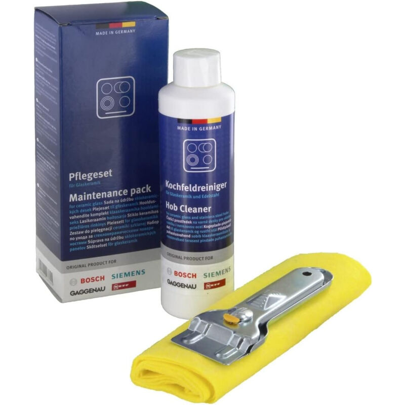 foto del prodotto bosch kit di manutenzione per hob in ceramica e induzione siemens, neff 00311901