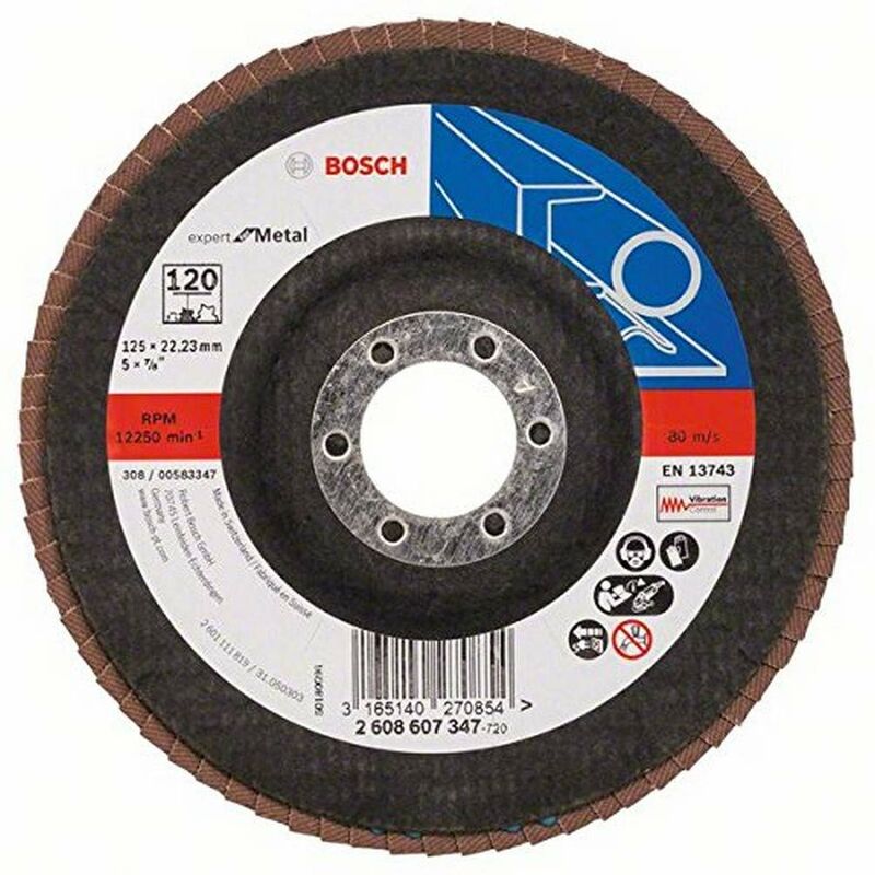 foto del prodotto bosch lam.x551 expert metal 125mm c n.g120