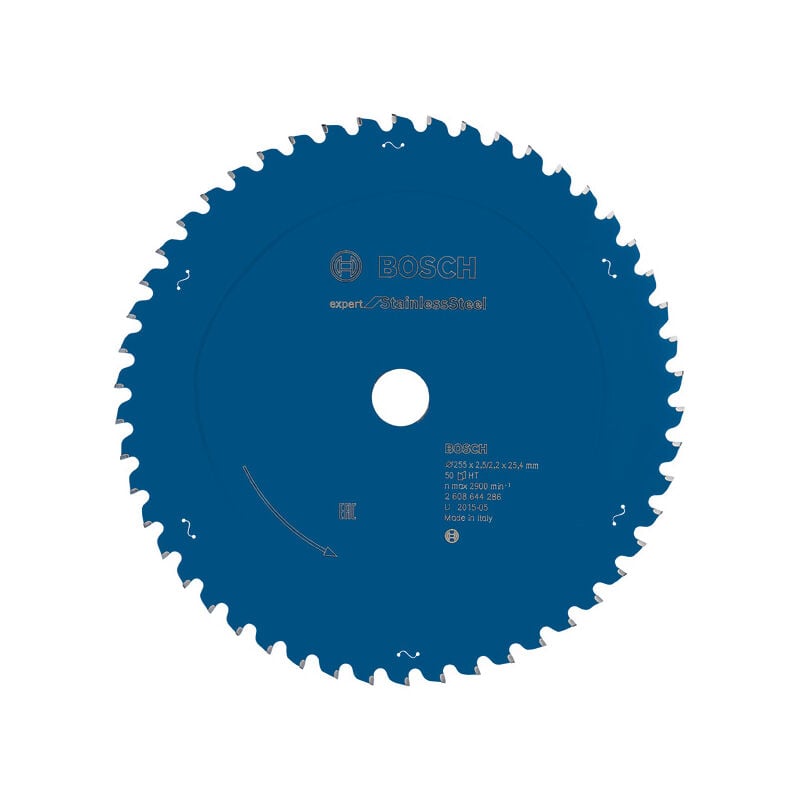 foto del prodotto bosch lama circolare expert per acciaio inox 255 x 25,4 x 2,5 x 50