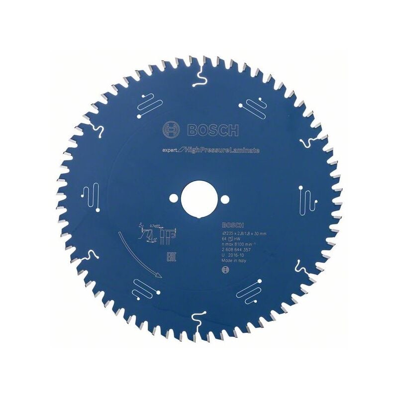 foto del prodotto bosch lama circolare expert per laminato ad alta pressione 235 x 30 x 2,8 mm, 64 denti