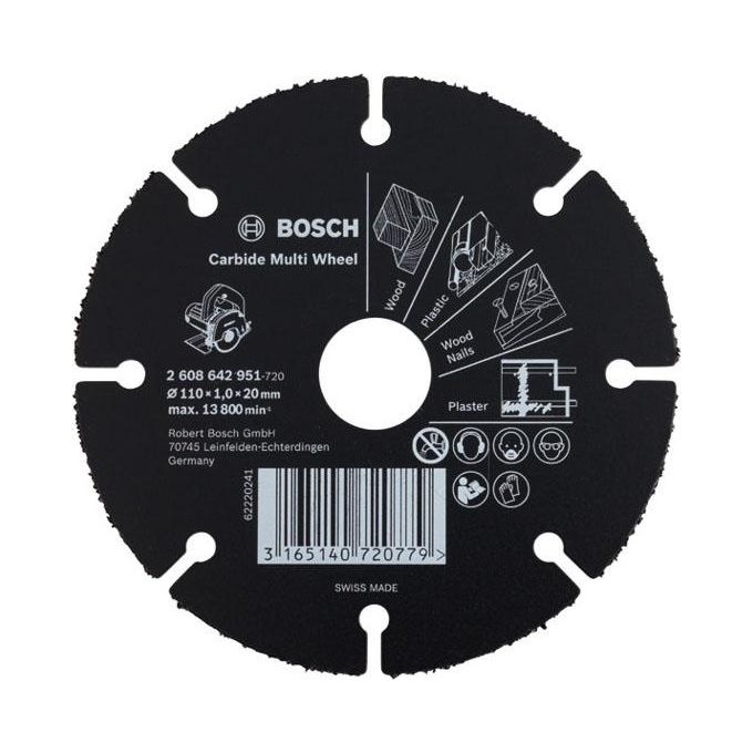 foto del prodotto bosch lama circolare settori 115x1
