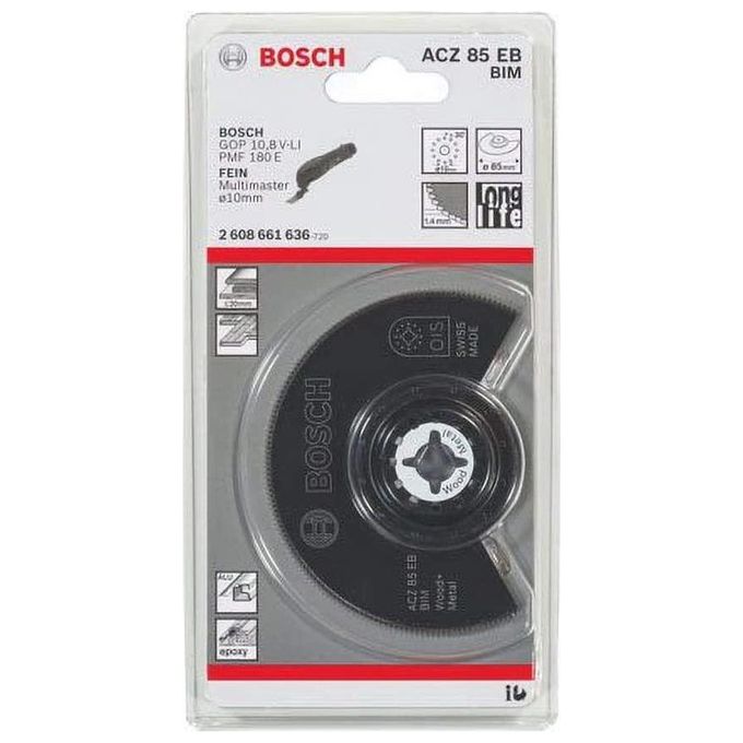 foto del prodotto bosch lama multifunzione seghetto 85mm