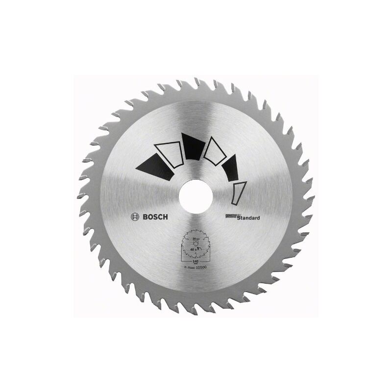 foto del prodotto bosch lama per sega circolare basic, 140 x 2,2 x 20 12,7 mm, 40 denti 2609256805