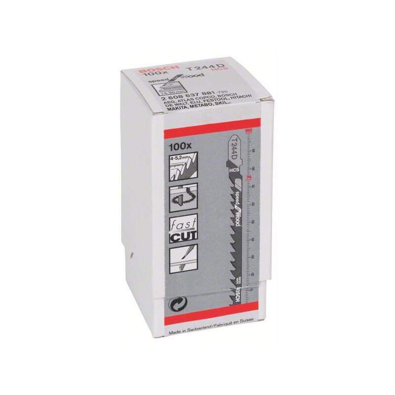 foto del prodotto bosch lama per seghetto alternativo t 244 d speed per legno