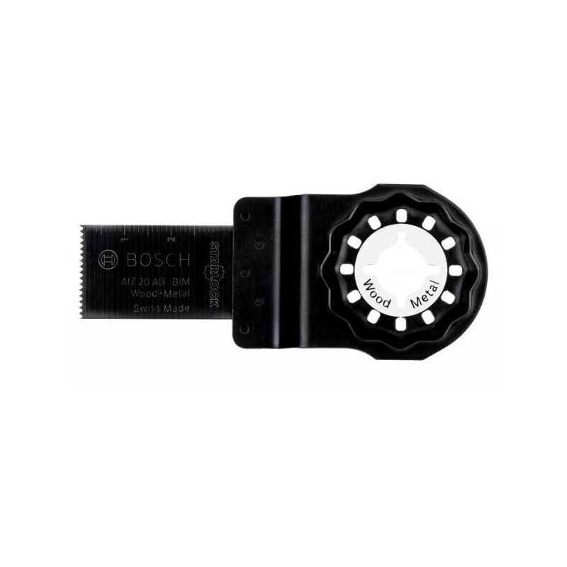 foto del prodotto bosch lama per taglio legno e metallo bimetallica 20x20mm colore nero